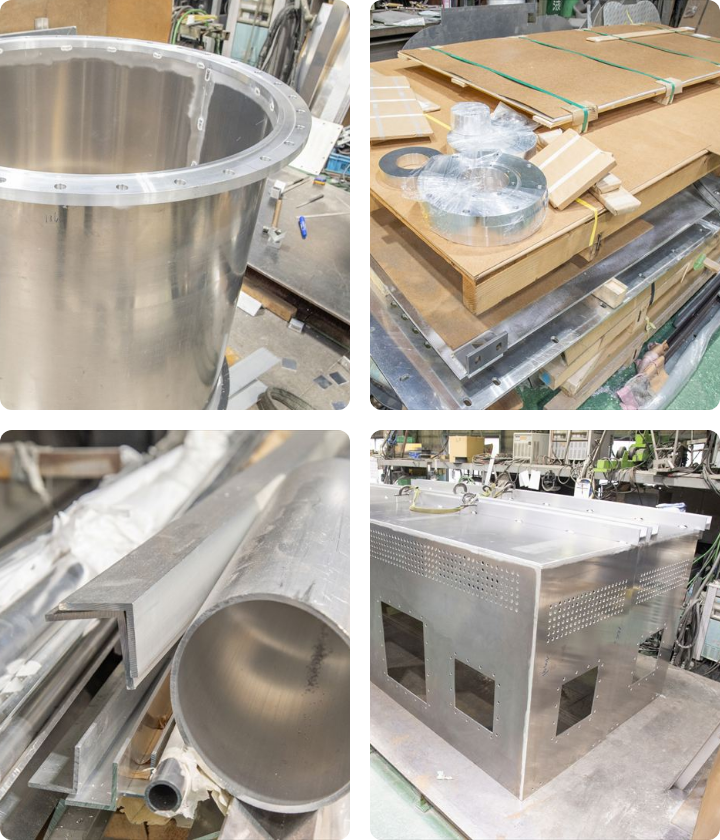 1点からご依頼可能。柔軟な小ロット対応と多品種加工